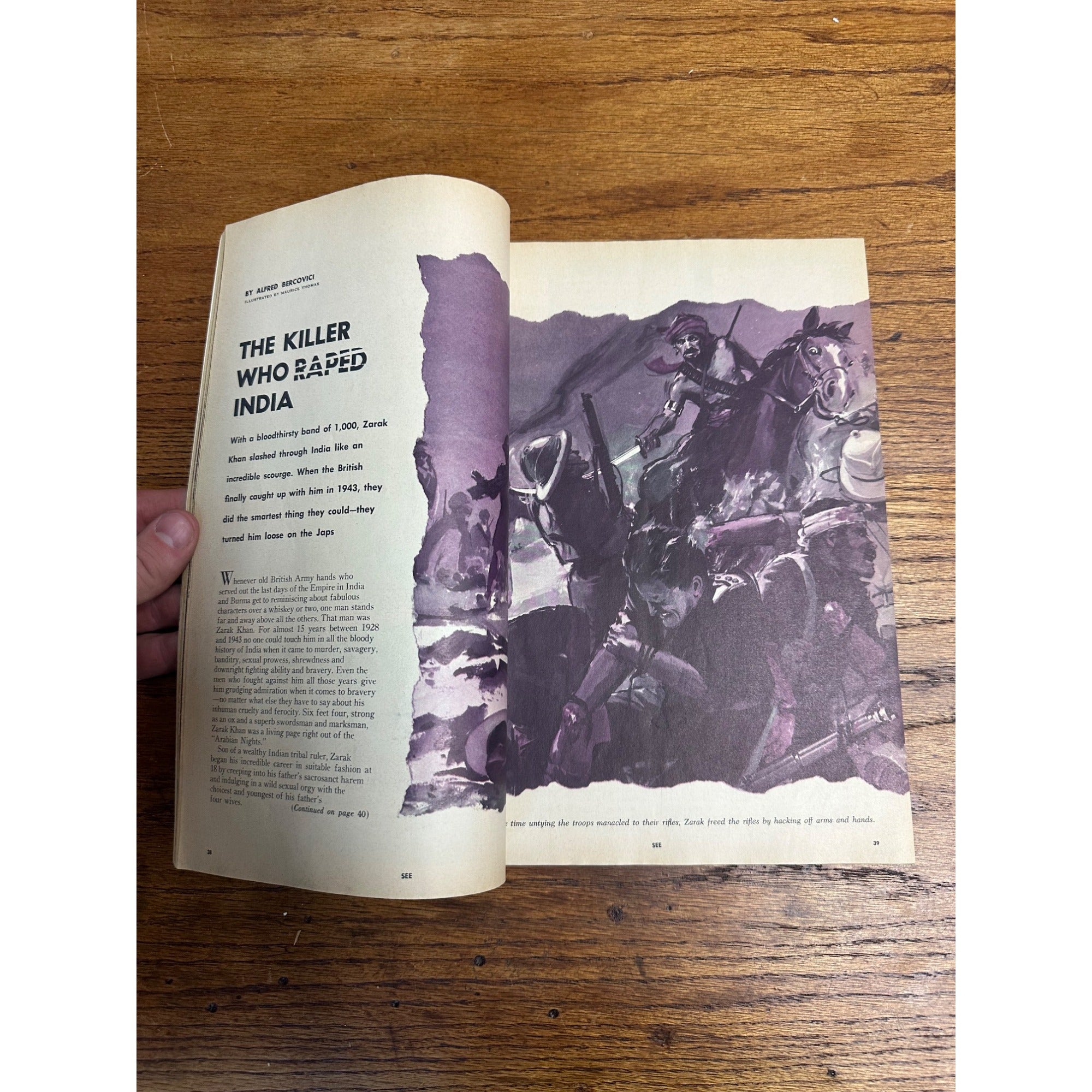 Vintage Men's Adventure Magazine See November 1959, Mafia, China's Pirate Queen