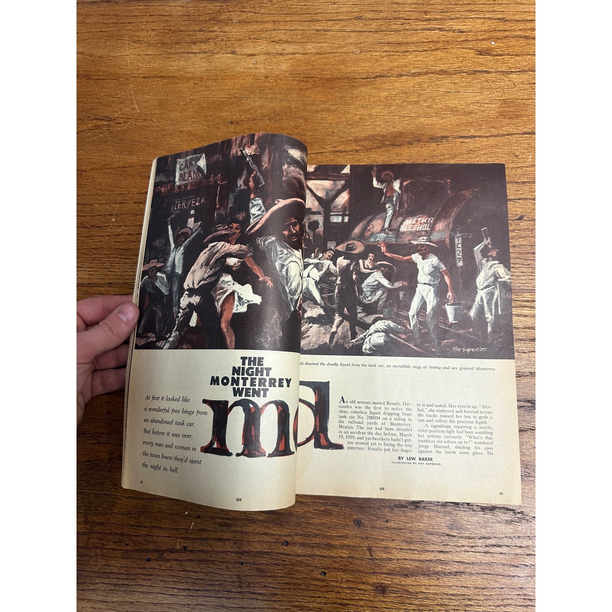 Vintage Men's Adventure Magazine See November 1959, Mafia, China's Pirate Queen