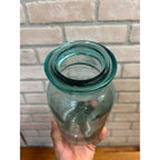 Antique c1880 Chase Valley Glass Co. C Co. 2 MILW Wax Seal Fruit Jar - 1 Quart