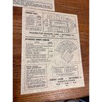 1953 Green Bay Packers Tickets Reservation Blank County Stadium Milwaukee