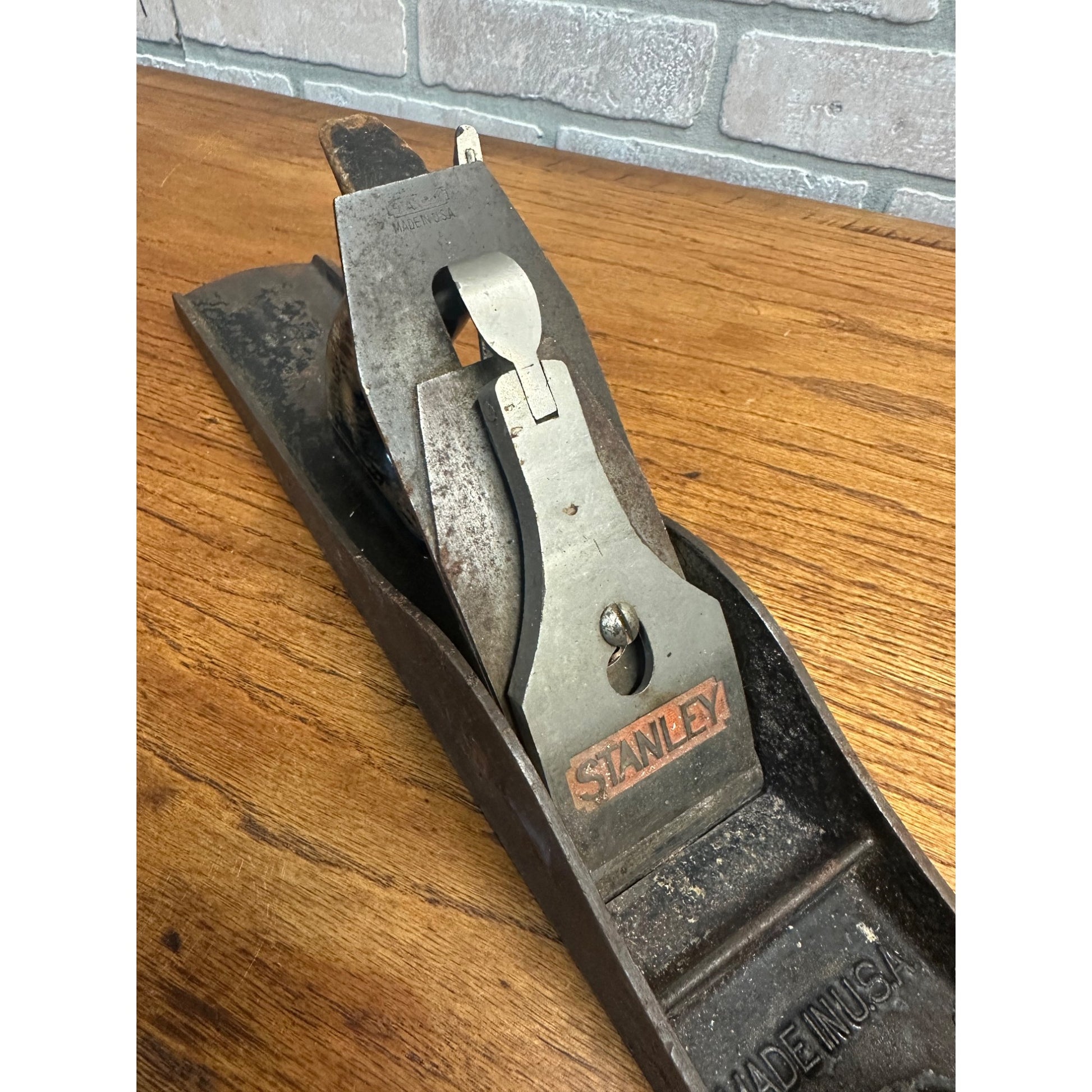 Vintage STANLEY BAILEY No. 6 Woodworking Plane Smooth Bottom Type 15 (1931-1932) Tool