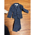 Vintage 1960s Tammy Doll Family Dad 2 Button Suit, Car Coat , Bermuda Shorts
