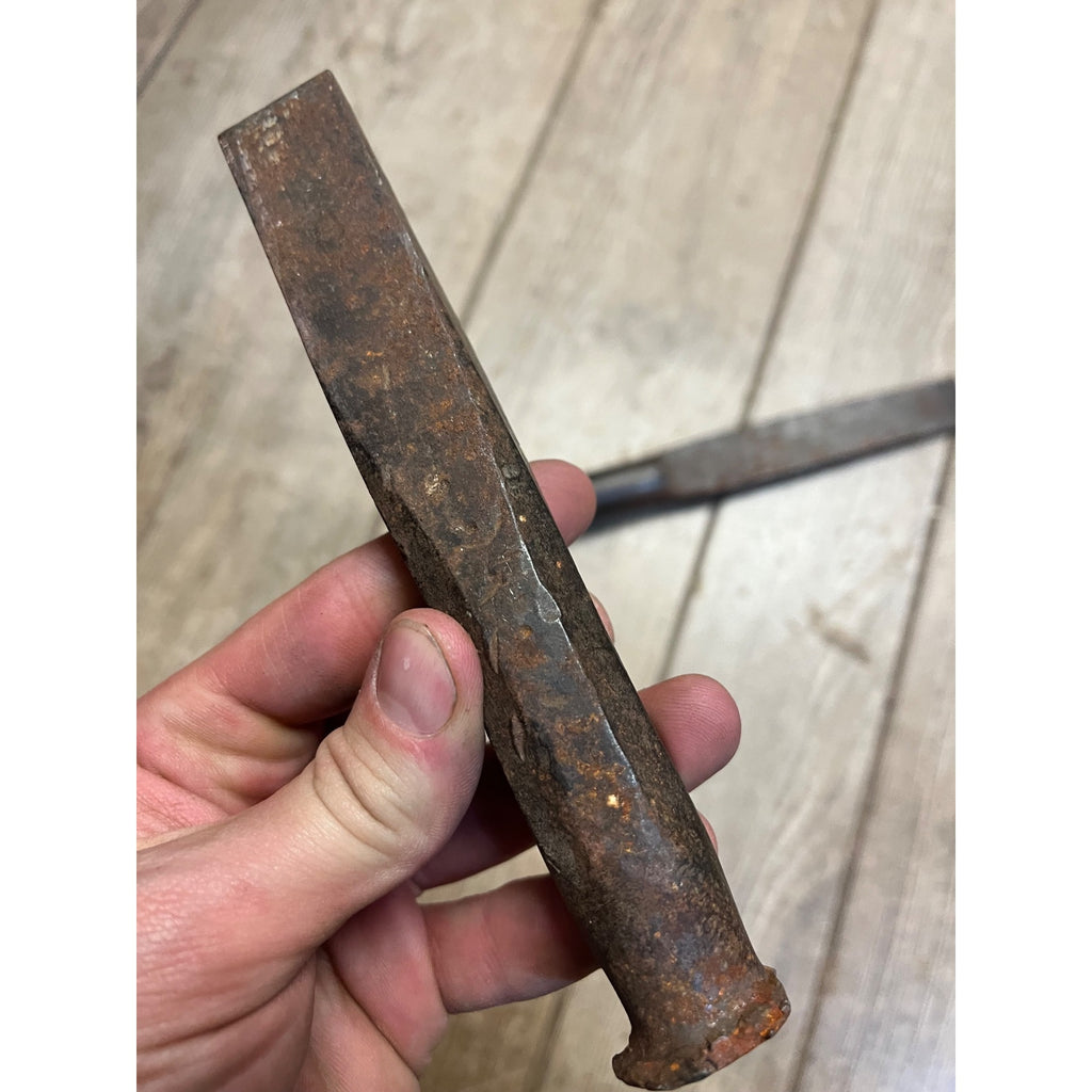Vintage Railroad Chisel Tools (2) ~ Chicago Milwaukee & St. Paul Railway CMSTPRR