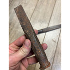 Vintage Railroad Chisel Tools (2) ~ Chicago Milwaukee & St. Paul Railway CMSTPRR