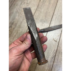 Vintage Railroad Chisel Tools (2) ~ Chicago Milwaukee & St. Paul Railway CMSTPRR