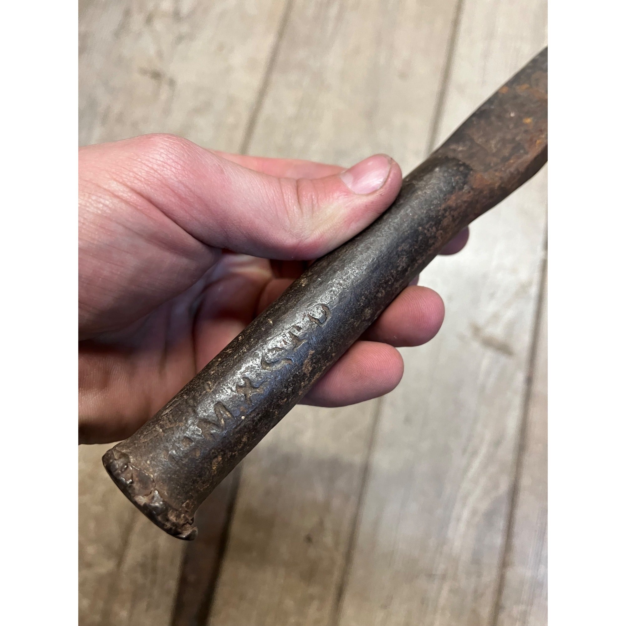 Vintage Railroad Chisel Tools (2) ~ Chicago Milwaukee & St. Paul Railway CMSTPRR