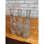 Lot of 3 Red ACL Win's Beverages Milwaukee Wis Soda Bottles