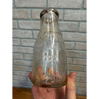 Early Vintage Half Pint Milk Bottle S. W. & W. Dairy Beloit Wisconsin 1916