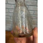 Early Vintage Half Pint Milk Bottle S. W. & W. Dairy Beloit Wisconsin 1916