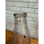 Early Vintage Half Pint Milk Bottle S. W. & W. Dairy Beloit Wisconsin 1916