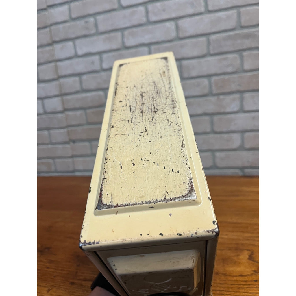Vintage WWII 30 Cal Ammo Box Chest US Flaming Bomb Early T4E1 Armored Vehicle