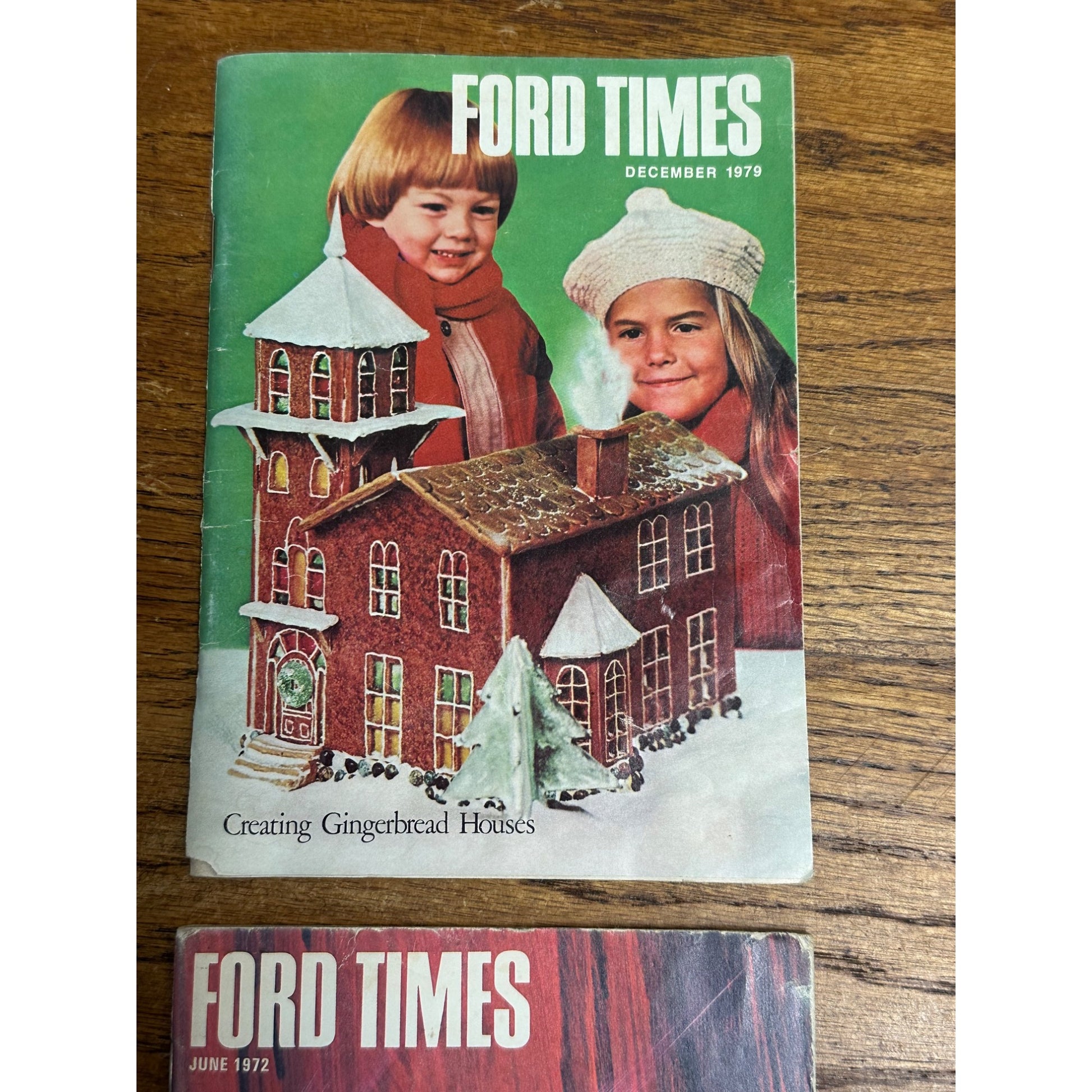 Vintage Ford Times Ford Motor Company Magazine December 1979 + June 1972