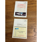 Vintage Ford Times Ford Motor Company Magazine December 1979 + June 1972