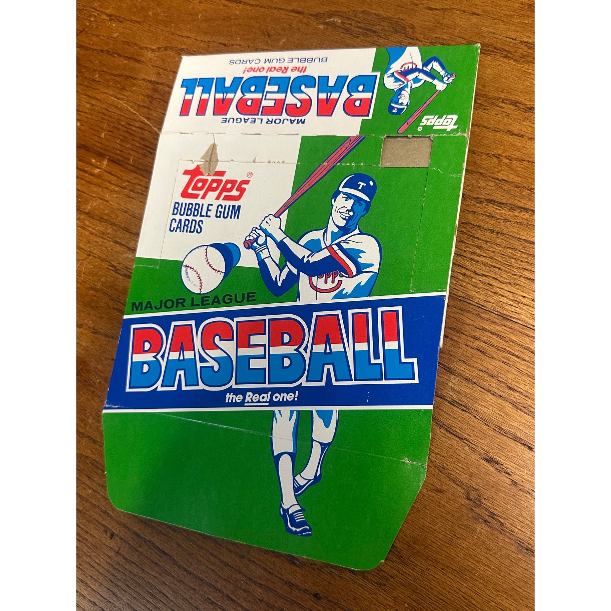 1987 Topps Baseball 24-Pack Cello Box - EMPTY Display Box Only - No Cards