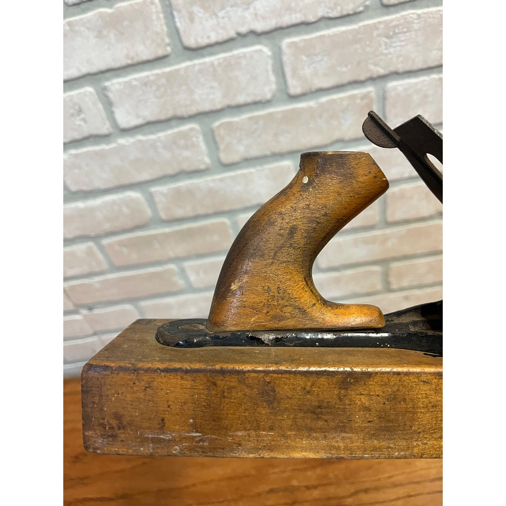 Stanley No. 27 Transitional Wood Bottom Plane (ca 1893-1899) Carpentry Woodworking Tool