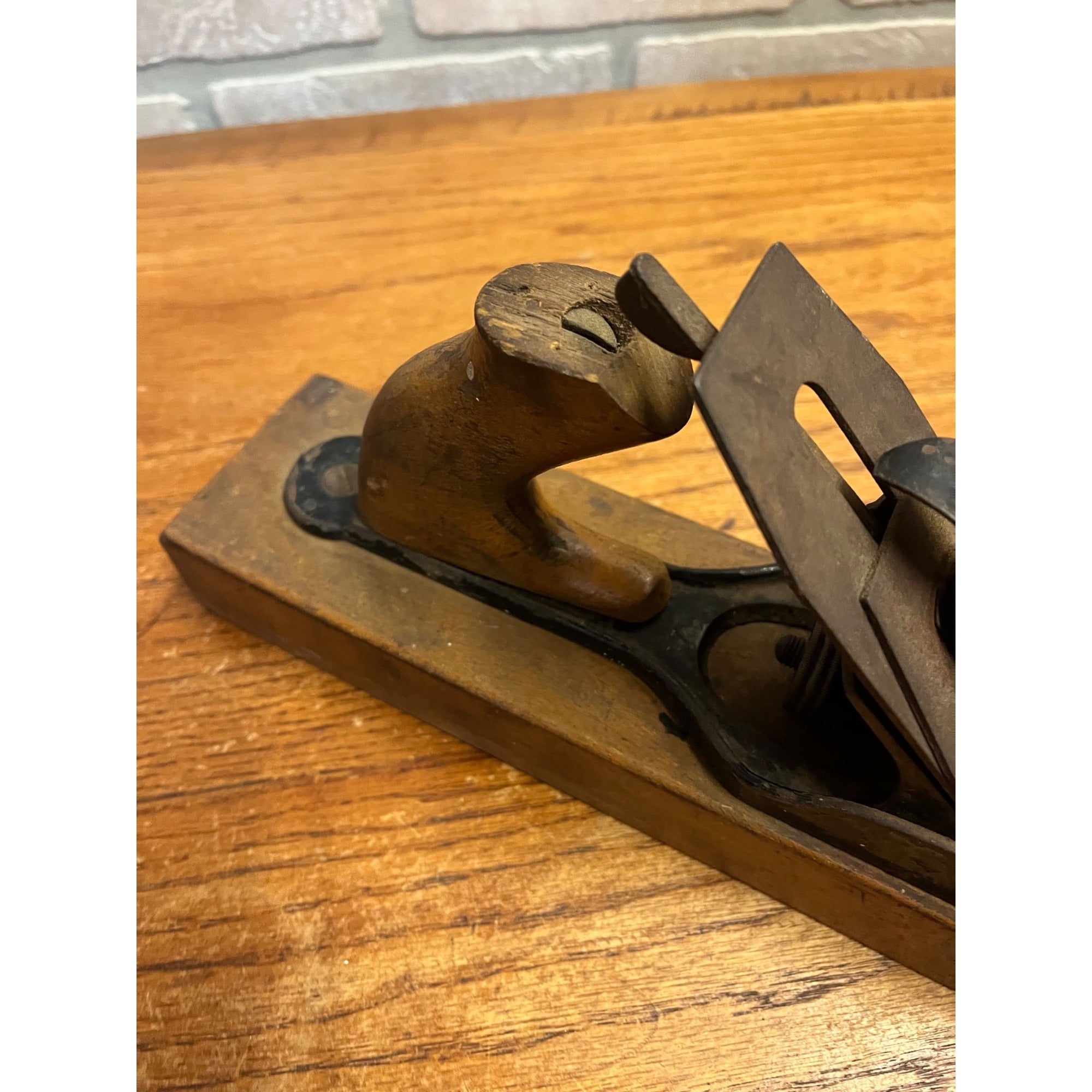 Stanley No. 27 Transitional Wood Bottom Plane (ca 1893-1899) Carpentry Woodworking Tool