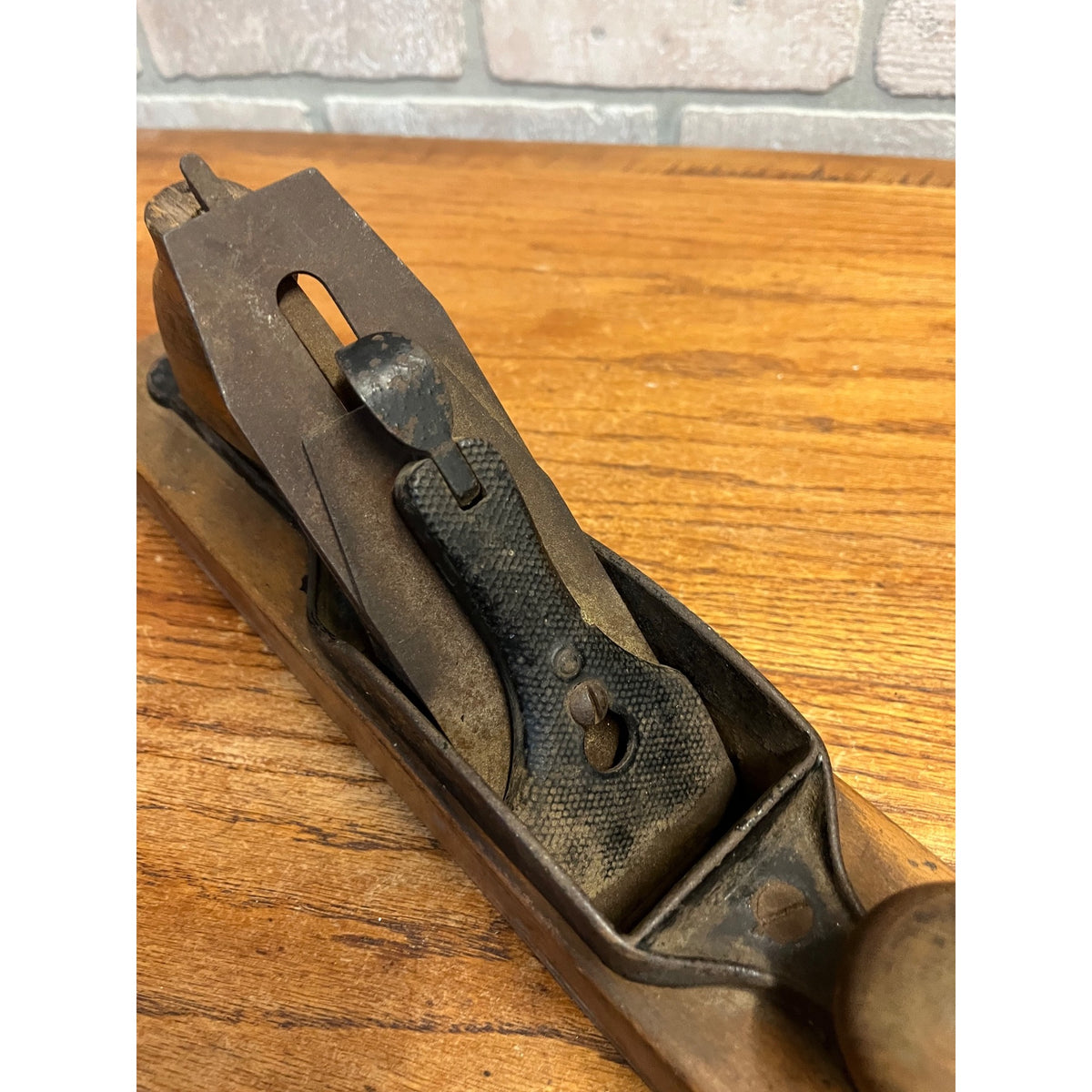 Stanley No. 27 Transitional Wood Bottom Plane (ca 1893-1899) Carpentry Woodworking Tool