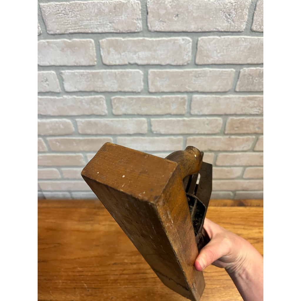 Stanley No. 27 Transitional Wood Bottom Plane (ca 1893-1899) Carpentry Woodworking Tool