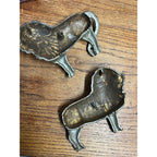 Antique c1905 A.C. Williams Cast Iron Large Lion Still Penny Bank 6" Original Paint
