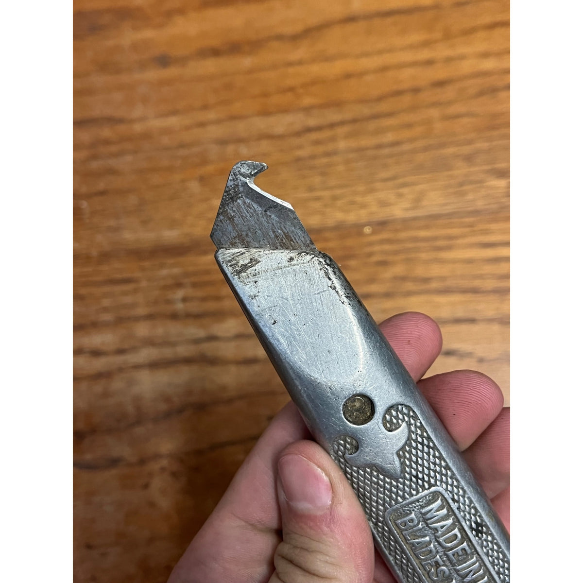 Vintage Stanley No. 199 Fixed Blade Utility Knife Box Cutter Tool Made in USA