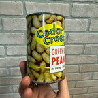 Vintage Cedar Creek Peanuts Keywind Tin Advertising Can Harrel Bros Eastman GA