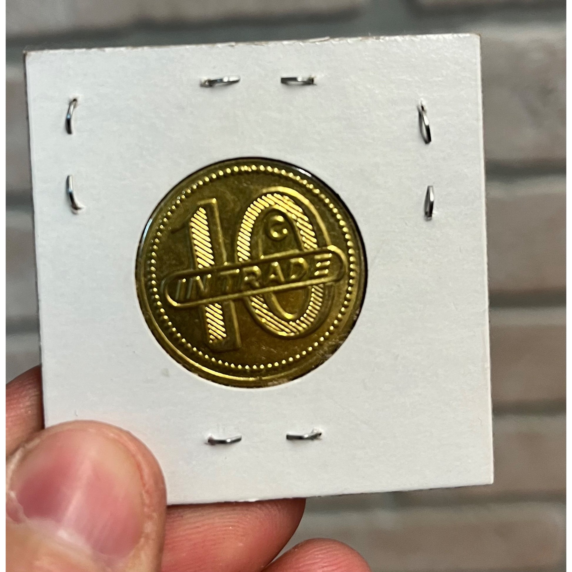 Vintage Slinger Wisconsin Good For Token Wienke Scrap Iron 10 Cents