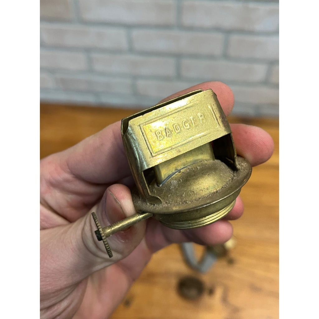 Badger Oil Kerosene Lamp Lantern Burner Lot 4 P&A Mfg  #2 Size - 1 3/16" Thread