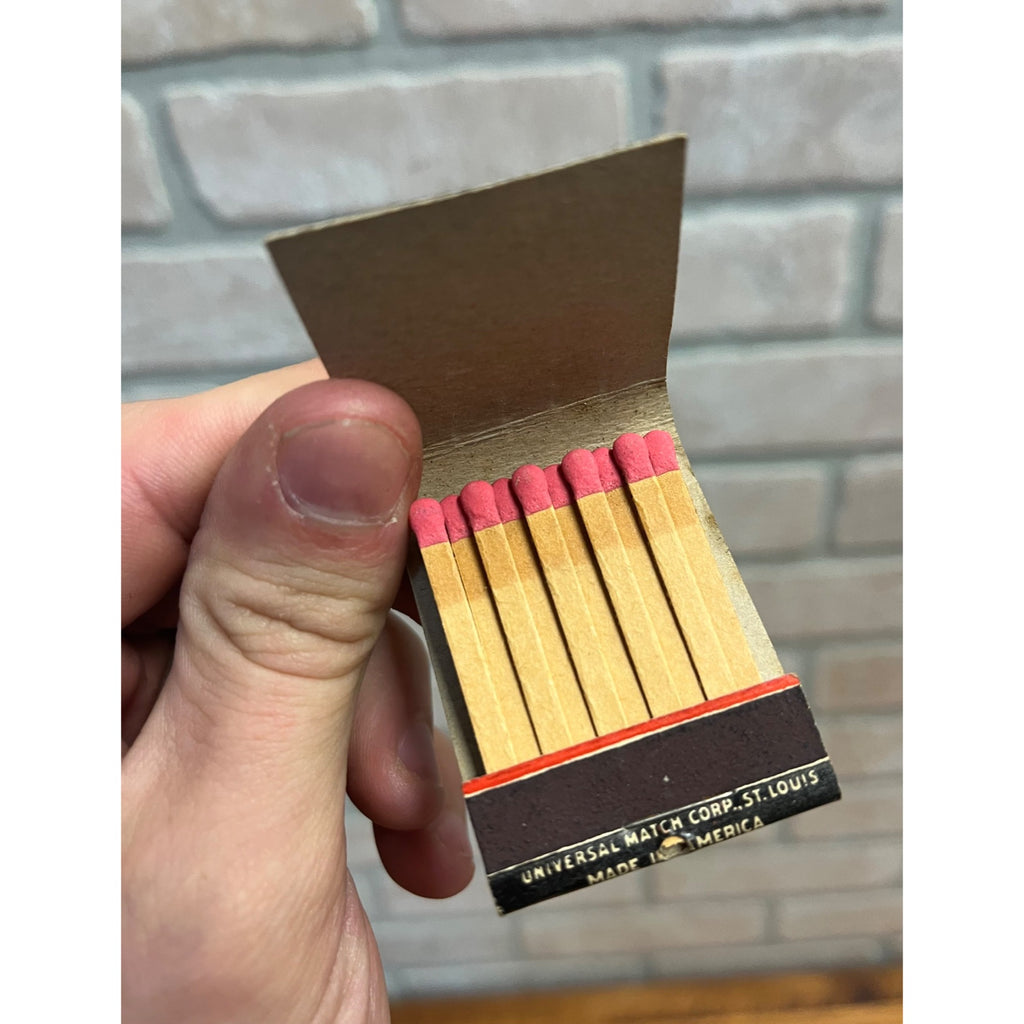 Vintage Kingsbury Pale Beer Wisconsin Matchbook Full Advertising Manitowoc Wis