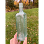 Antique 1890s Dr. Kennedys Medical Discovery Apothecary Medicine Embossed Bottle