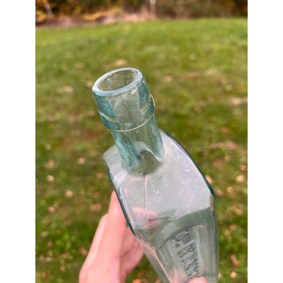 Antique 1890s Dr. Kennedys Medical Discovery Apothecary Medicine Embossed Bottle