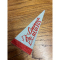Vintage 1950s Cincinnati Redlegs Reds Mini Baseball Felt Pennant 9"