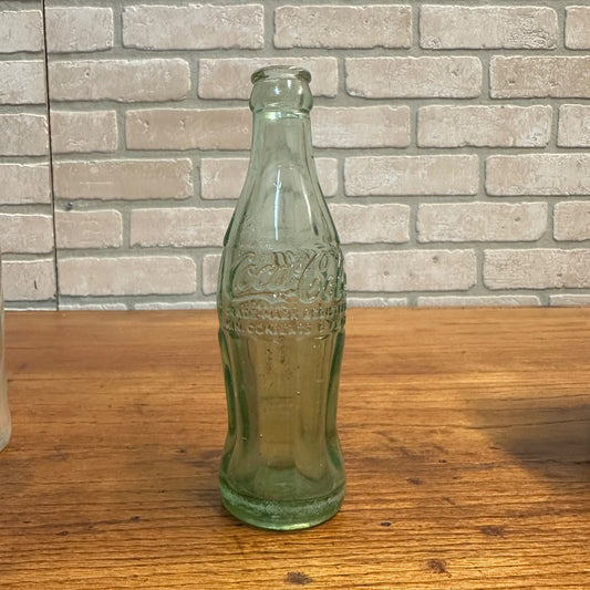 Vintage Coca Cola Coke Hobbleskirt Soda Glass Bottle Pueblo Colorado 6oz