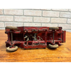 Vintage Arcade International Harvester "Red Baby" Cast Iron Dump Truck Toy