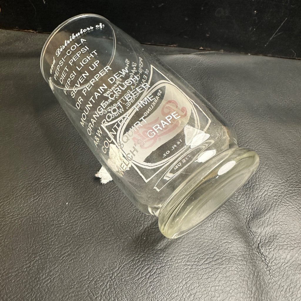 Pepsi-Cola Pepsi Eau Claire Wisc Bottle Company Grand Opening 1980 Glass