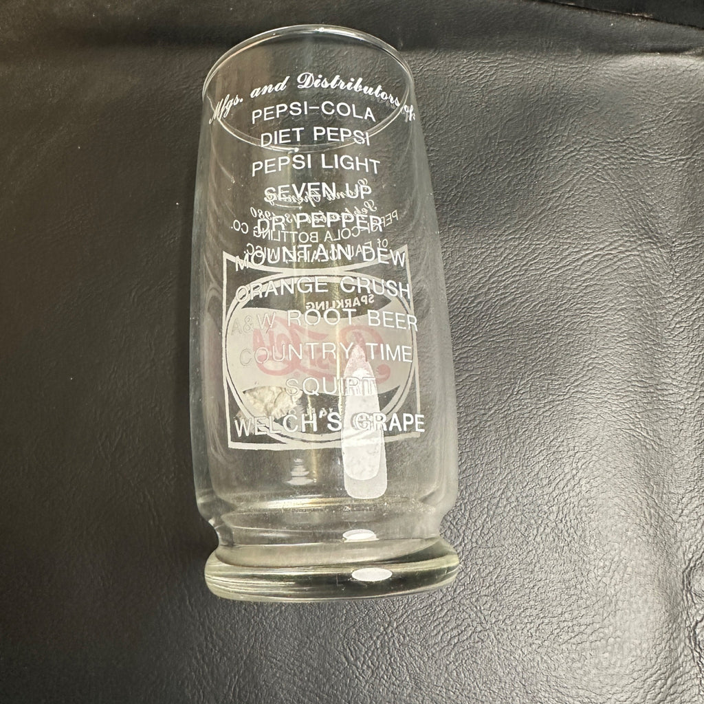 Pepsi-Cola Pepsi Eau Claire Wisc Bottle Company Grand Opening 1980 Glass
