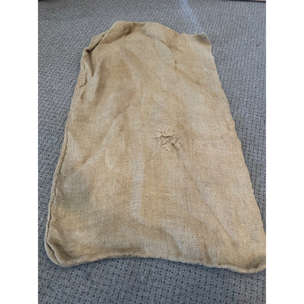 Vintage Land O Lakes Milk Maker Burlap Farm Feed Bag Sack Advertising Indian
