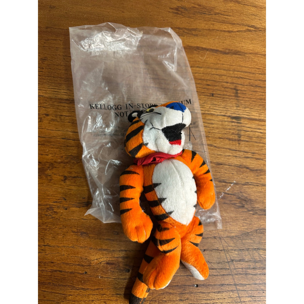 Kellogg’s 1997 Tony The Tiger Frosted Flakes Cereal Plush Stuffed Animal Toy 8"