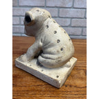 Vintage Watta Pop Chalkware Lollipop Figurine Bull Dog Pug Store Display