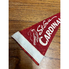 Vintage 1950s St Louis Cardinals Mini Baseball Felt Pennant 9"