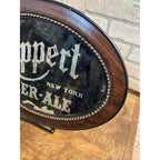 Vintage Ruppert Beer-Ale New York Reverse Painted on Glass w/ Original Box