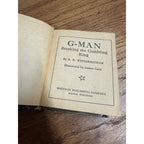 G-Man Breaking The Gambling Ring 1938 BLB Big Better Little Book #1193