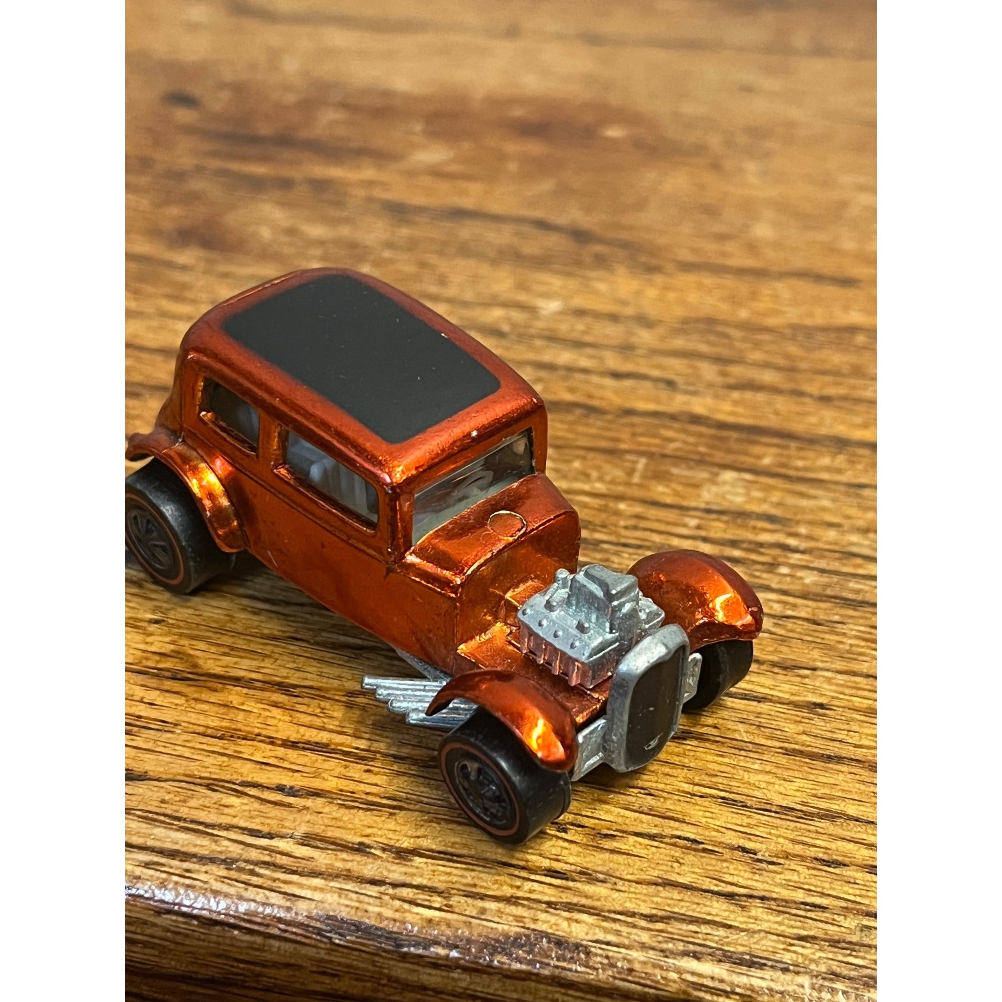 Vintage 1968 Redline Hot Wheels Orange Classic 32 Ford Vicky - Near Mint MINTY