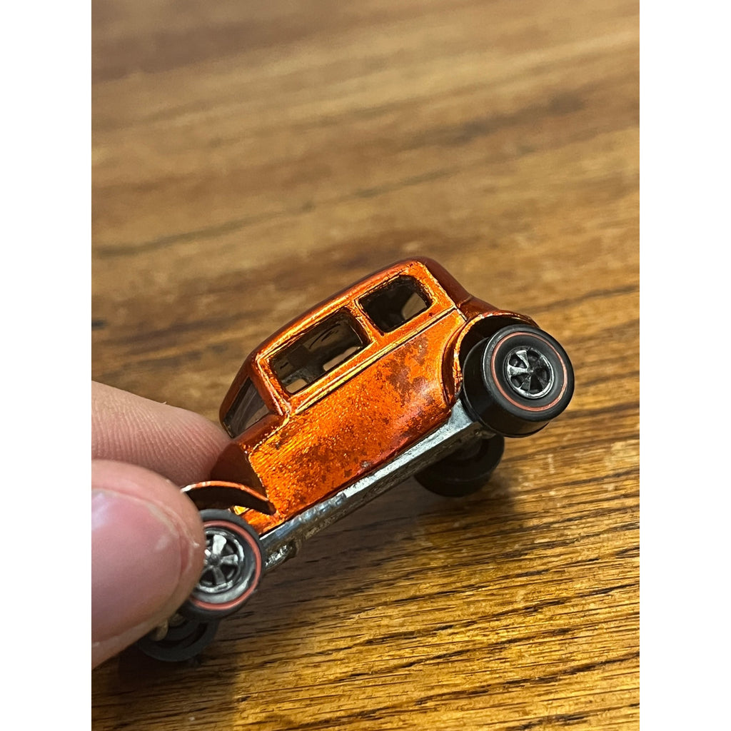 Vintage 1968 Redline Hot Wheels Orange Classic 32 Ford Vicky - Near Mint MINTY