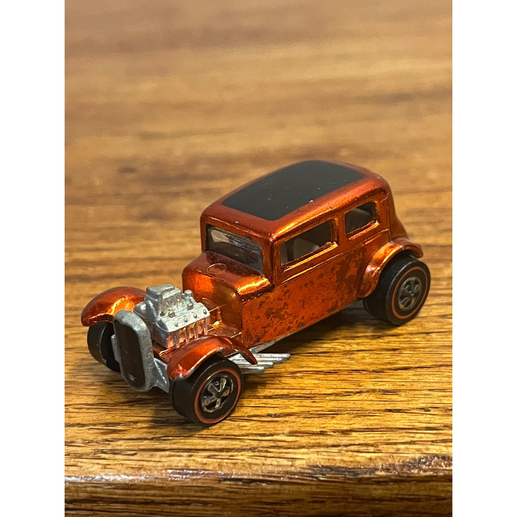 Vintage 1968 Redline Hot Wheels Orange Classic 32 Ford Vicky - Near Mint MINTY