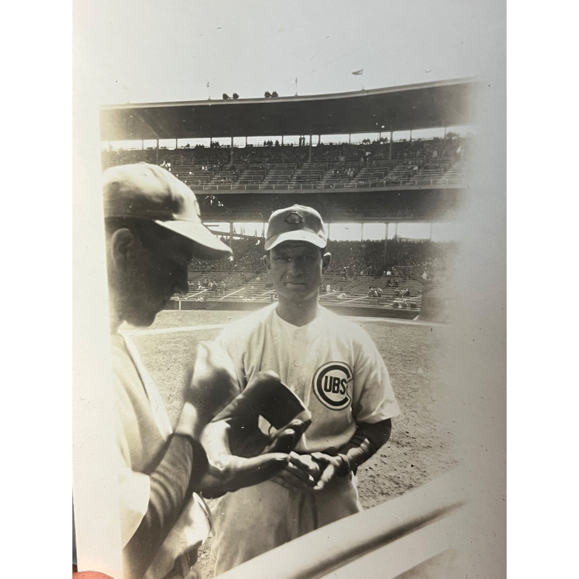 Vintage c1940s Chicago Cubs Snapshot Photos Type 1 Wrigley Field