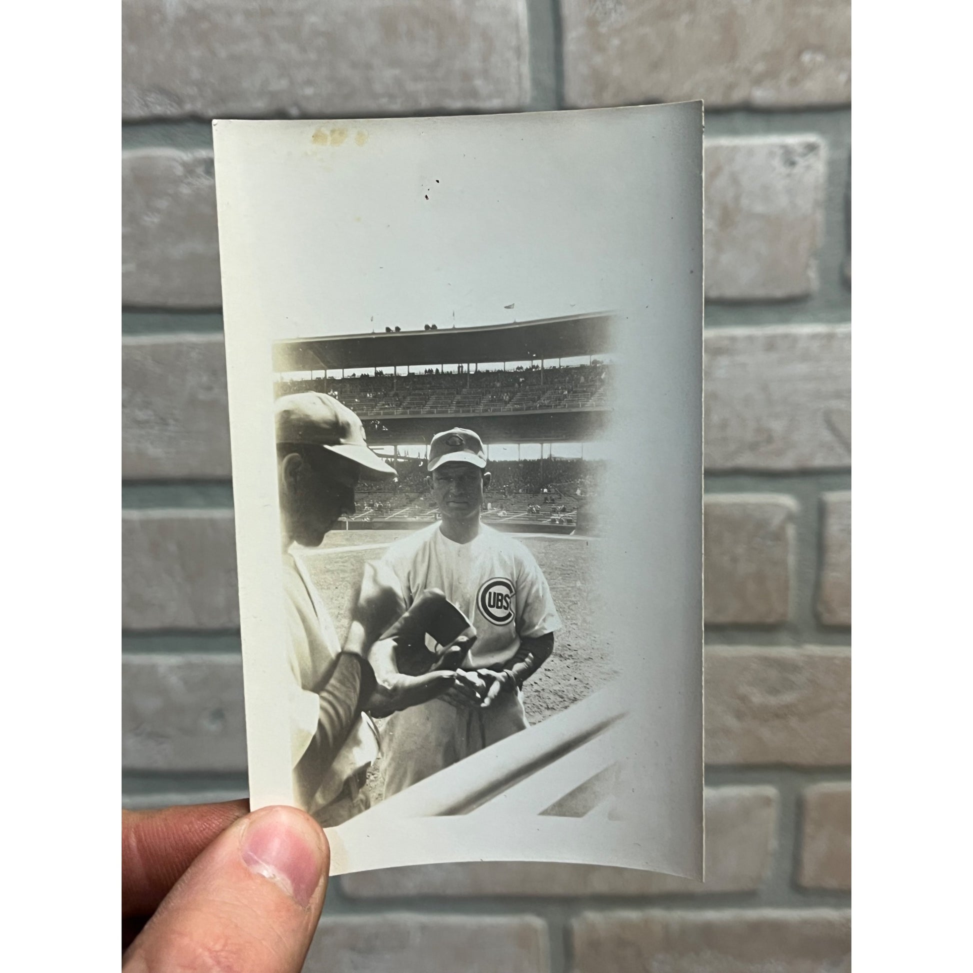 Vintage c1940s Chicago Cubs Snapshot Photos Type 1 Wrigley Field