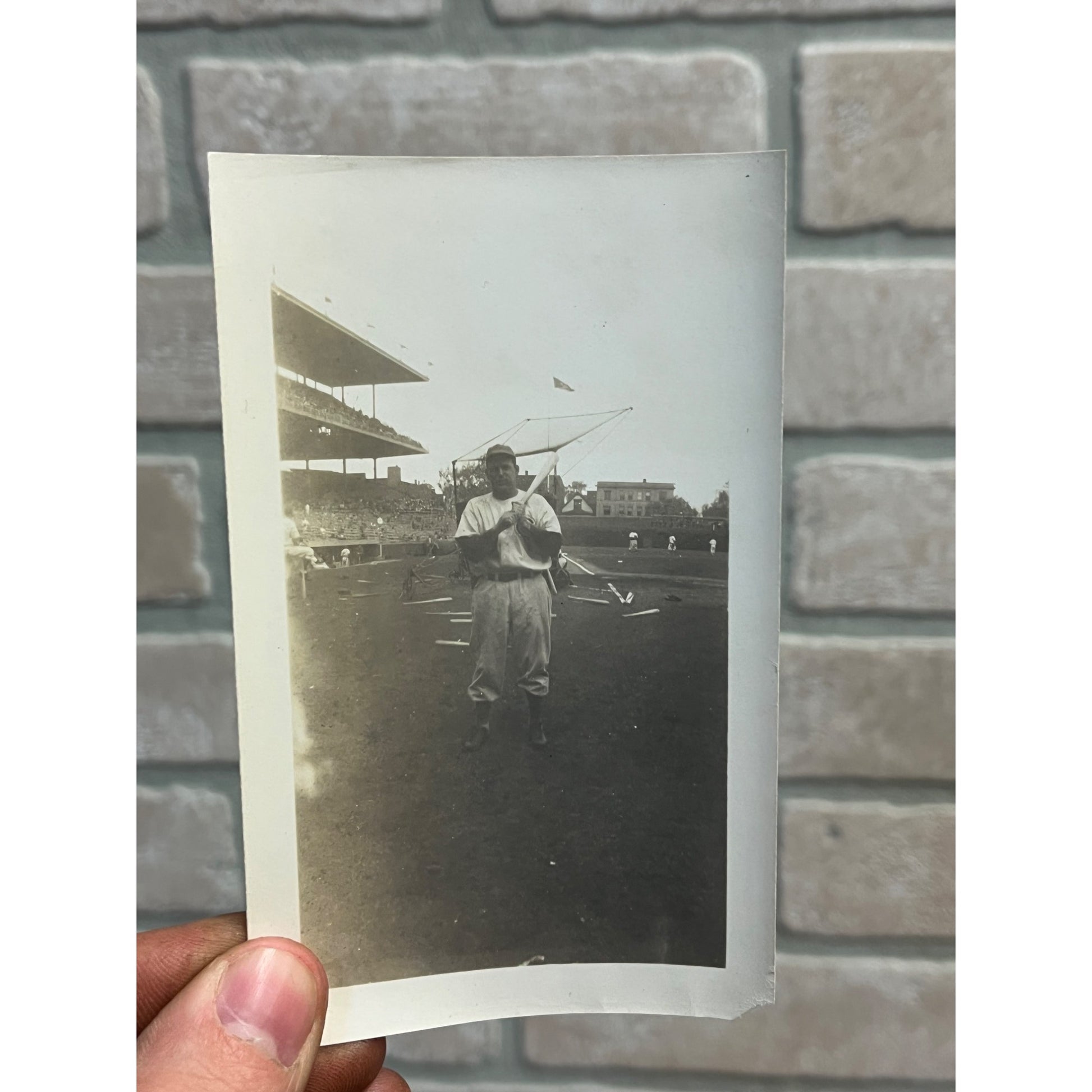 Vintage c1940s Chicago Cubs Snapshot Photos Type 1 Wrigley Field