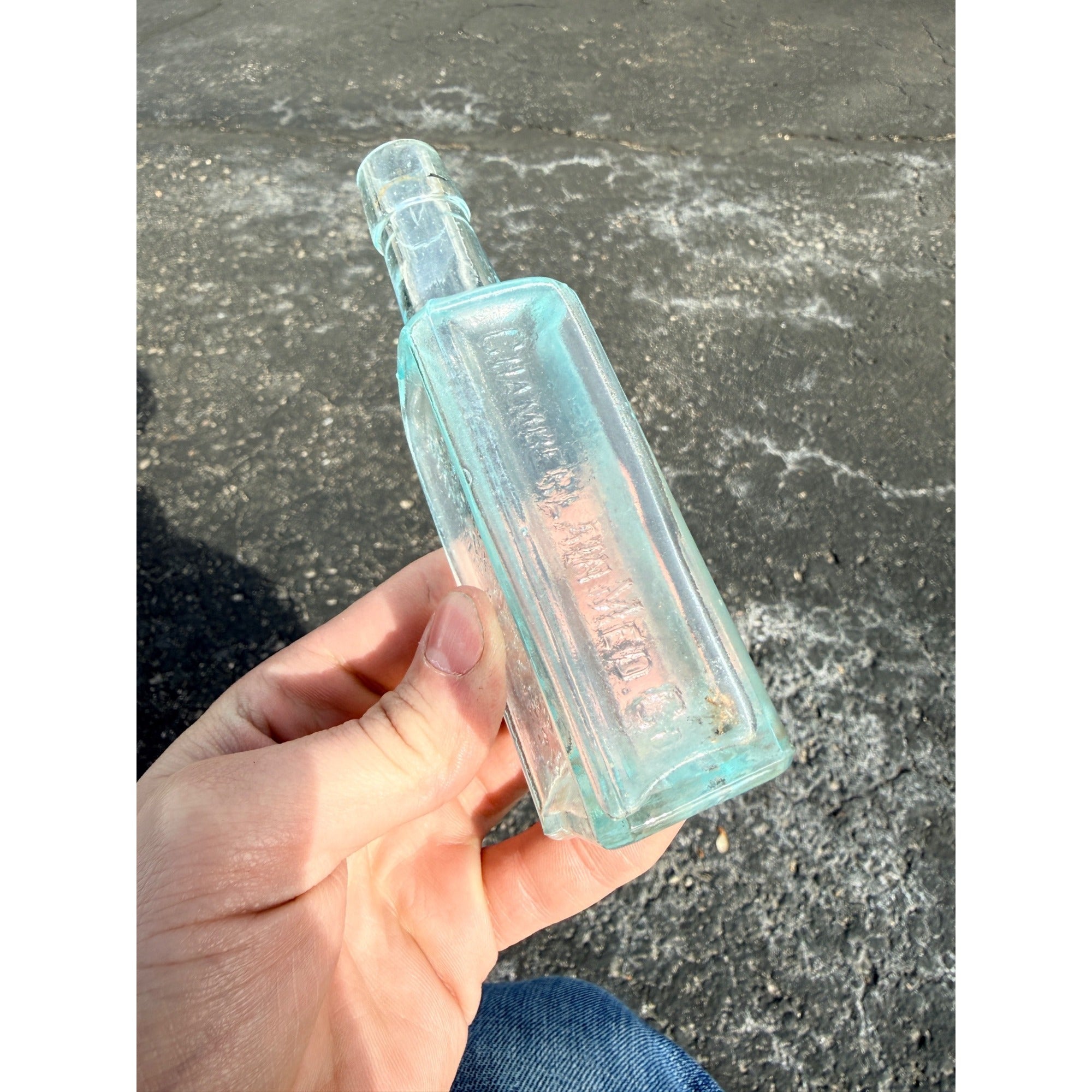 Chamberlains Colic Cholera Diarrhea Remedy Des Moines IA Iowa Bottle Druggist