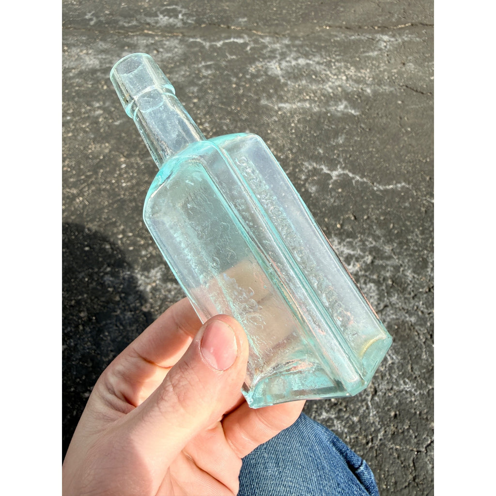 Chamberlains Colic Cholera Diarrhea Remedy Des Moines IA Iowa Bottle Druggist