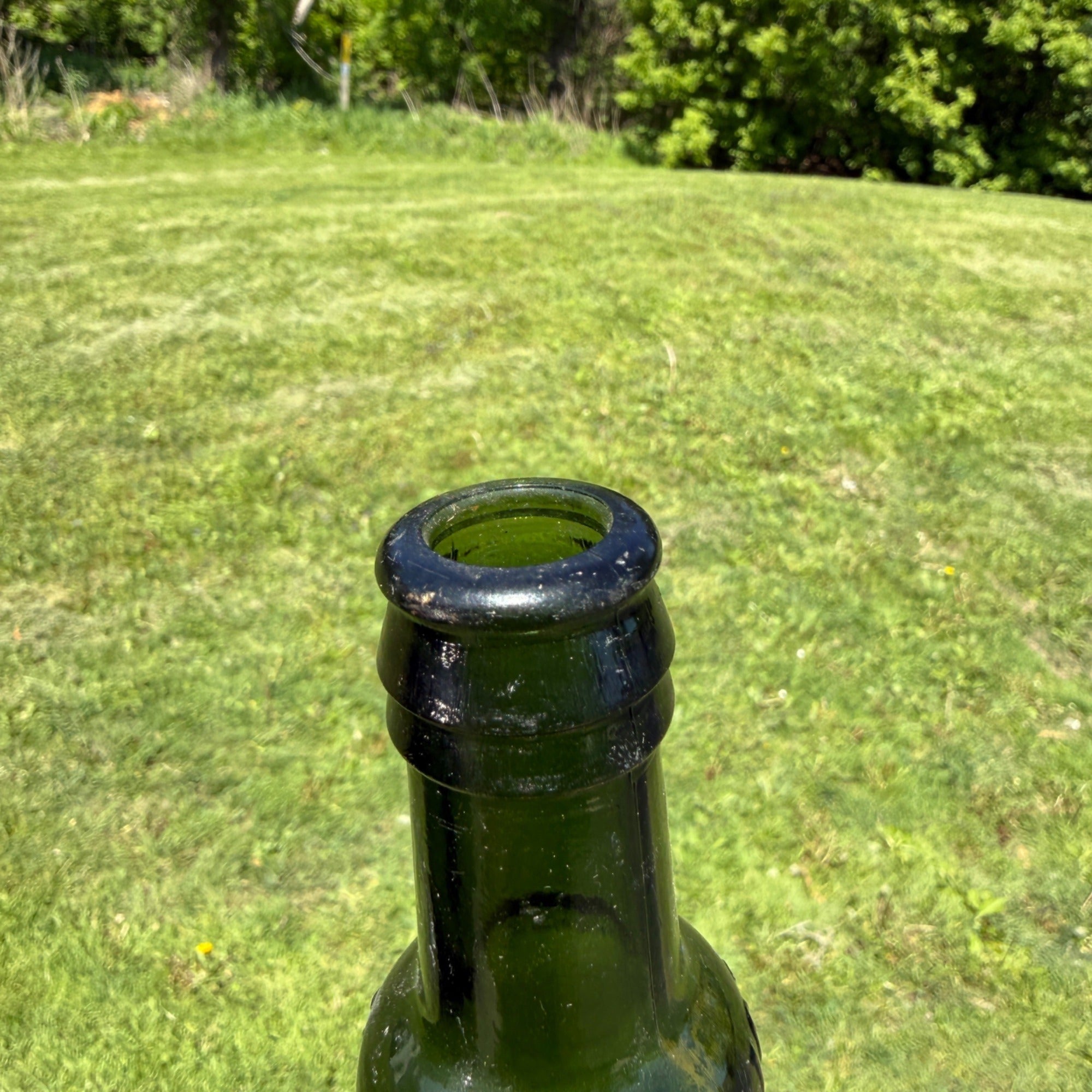 Dr JGB Siegert & Sons Angostura Bitters Small 6.25" Dark Green Bottle